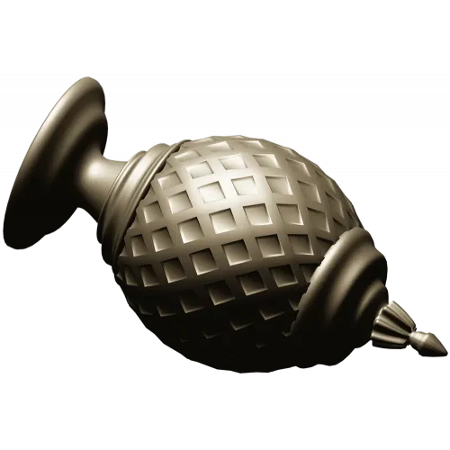 Навершие "Ананас" - 3D STL модель для ЧПУ