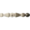 Классическая декоративная stl модель для ЧПУ - балясинный элемент с розеткой