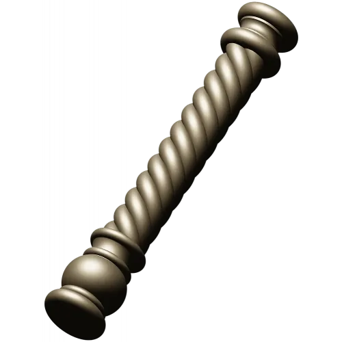Twisted Barley-Sugar Baluster STL for CNC