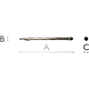 Florentine Spiral Baluster - STL 3D Model for CNC Milling