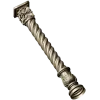 Spiral Acanthus Baluster - STL 3D model for CNC router