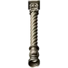 Spiral Acanthus Baluster - STL 3D model for CNC router