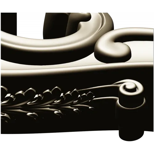 Regency Acanthus Scroll - STL 3D model for CNC routing