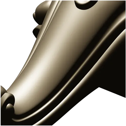 Acanthus Scroll Furniture Leg STL for CNC