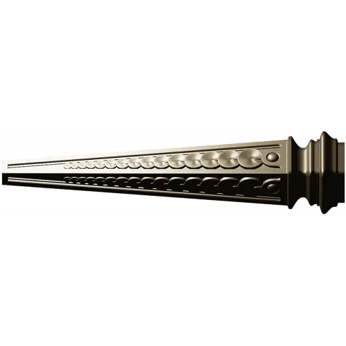 Beaded Tapered Baluster - STL 3D model for CNC milling