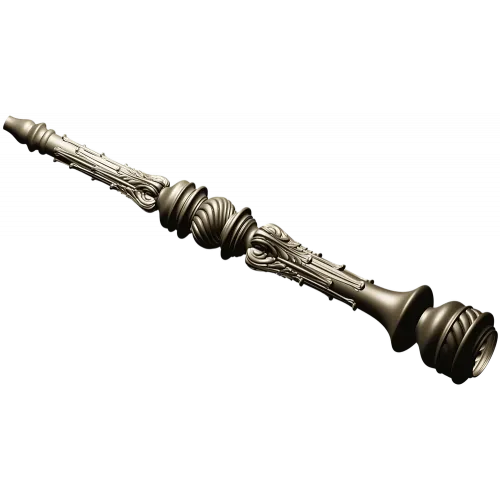 Regal Twist Baluster - STL 3D model for CNC milling