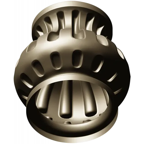 Fluted Auric Baluster STL