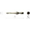 Regal Rosette Baluster - detailed STL 3D model for CNC