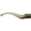 Decorative S-Curve Furniture Leg - STL 3D Model for CNC Milling