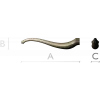 Балясина в S-форме для ЧПУ - 3D модель STL