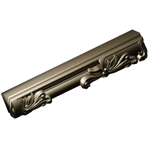 Aurelia Ribbon Moulding - STL 3D model for CNC
