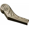 Мебельная ножка с завитком - 3D STL модель для ЧПУ