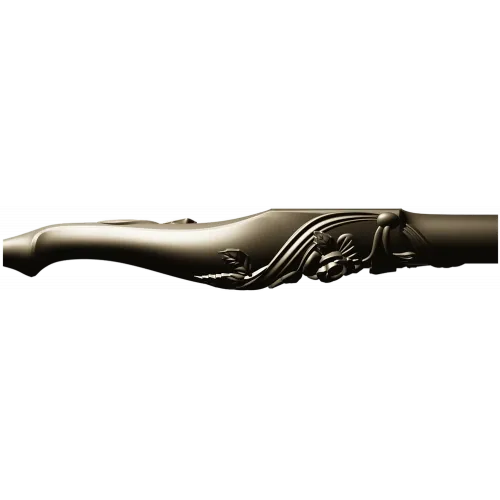 Carved Rosevine Baluster - STL 3D model for CNC carving