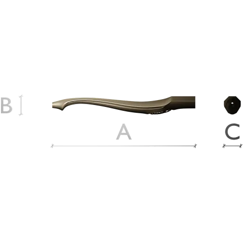 Elegant S-shaped Baluster - STL 3D model for CNC