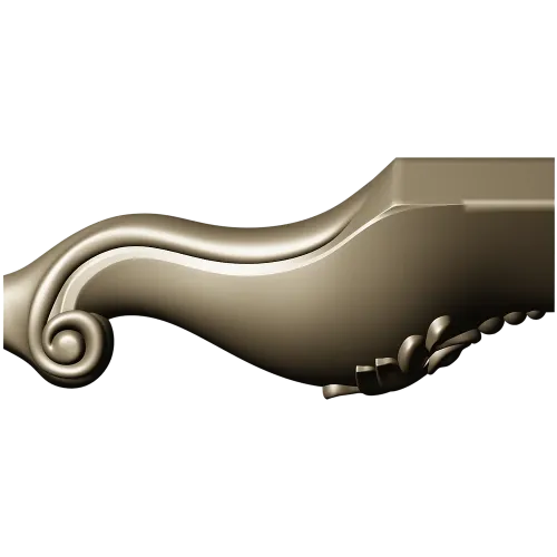 Мебельная ножка в классическом стиле - 3D модель STL для ЧПУ