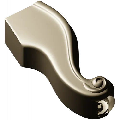 Rococo Cabriole Leg STL 3D model for CNC