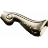 Acanthus Scroll Furniture Leg - STL 3D Model for CNC