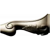 Acanthus Scroll Furniture Leg - STL 3D Model for CNC
