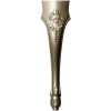 Rococo Floral Cabriole Leg - STL 3D Model for CNC