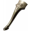 Rococo Floral Cabriole Leg - STL 3D Model for CNC