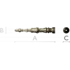 Regal Acanthus Baluster - STL 3D model for CNC milling