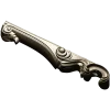 Rococo Acanthus Arm STL for CNC Router