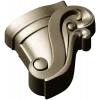 Regal Scroll Corbel - STL 3D model for CNC carving