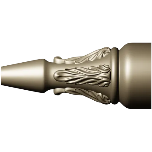 Florentine Acanthus Finial - ornamental baluster STL 3D model for CNC