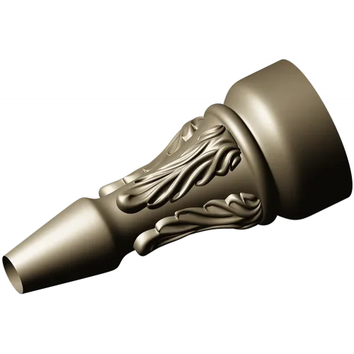 Florentine Acanthus Finial - ornamental baluster STL 3D model for CNC