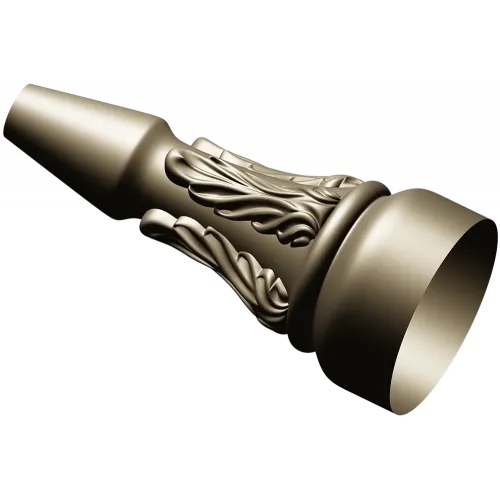 Florentine Acanthus Finial - ornamental baluster STL 3D model for CNC