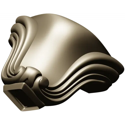 Мебельная ножка в стиле барокко - 3D модель STL для ЧПУ