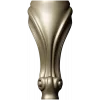 Ornate Shell & Scroll Furniture Leg - STL 3D Model for CNC