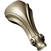 Ornate Shell & Scroll Furniture Leg - STL 3D Model for CNC