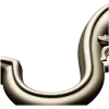 Acanthus S-Scroll - detailed STL 3D model for CNC decorative bracket