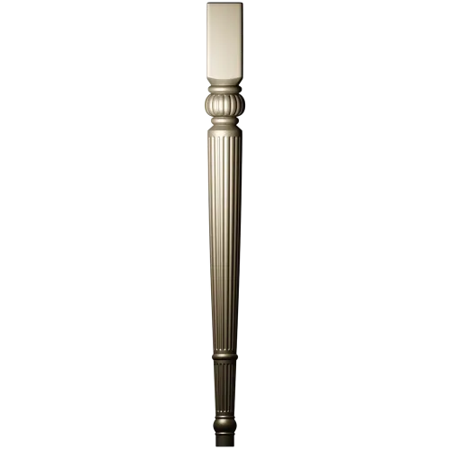 Tapered Fluted Baluster - STL 3D Model for CNC