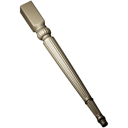 Tapered Fluted Baluster - STL 3D Model for CNC