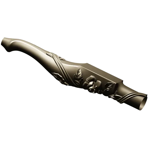 Carved Floral Baluster STL