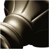 Pinecone Fleur Finial - STL 3D model for CNC carving