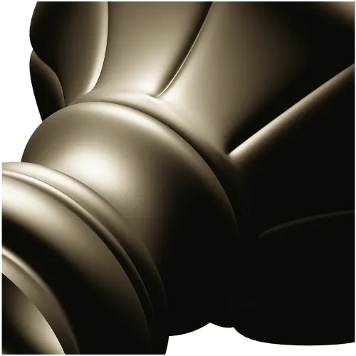 Pinecone Fleur Finial - STL 3D model for CNC carving