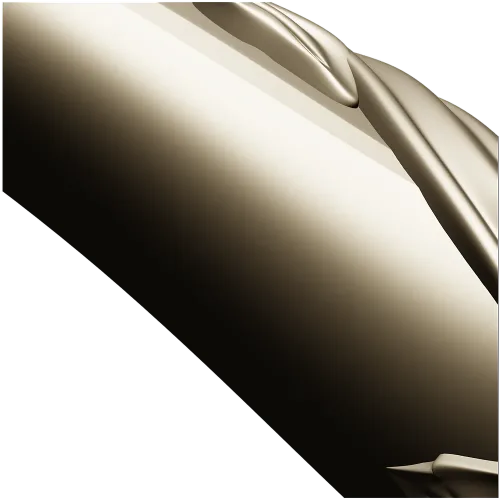Roseline Curved Leg - STL 3D Model for CNC