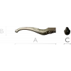Roseline Curved Leg - STL 3D Model for CNC