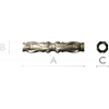 Балясина "Винтовой акант" - 3D модель STL для ЧПУ