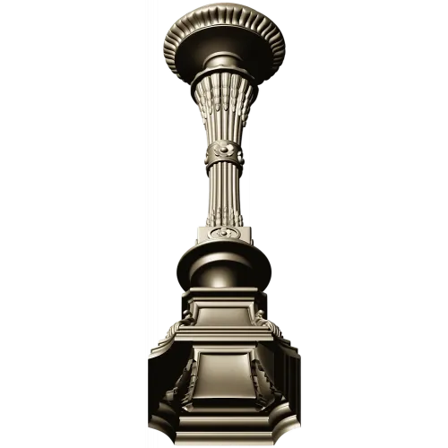Классическая балясина STL для ЧПУ - детализированная 3D модель