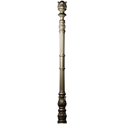 Regal Acanthus Baluster STL 3D model for CNC milling