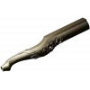 Floral Serpentine Baluster - STL 3D model for CNC wood carving