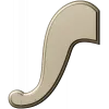 S-shaped Decorative Applique STL for CNC