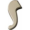 S-shaped Decorative Applique STL for CNC