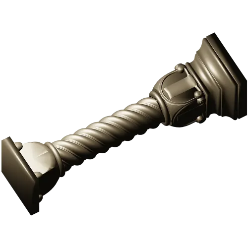 Витая балясина "Ренессанс" - 3D модель STL для ЧПУ