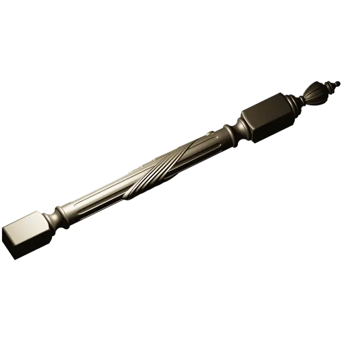 Regal Twisted Baluster - STL 3D Model for CNC