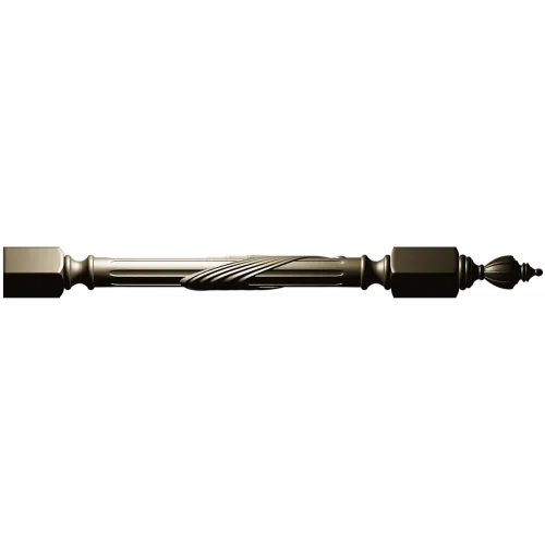 Regal Twisted Baluster - STL 3D Model for CNC